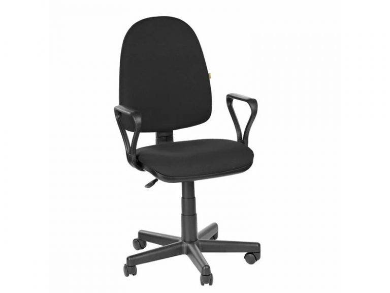 Кресло "Престиж Самба"  В-14 черный   ( макс.нагрузка 90 кг )
