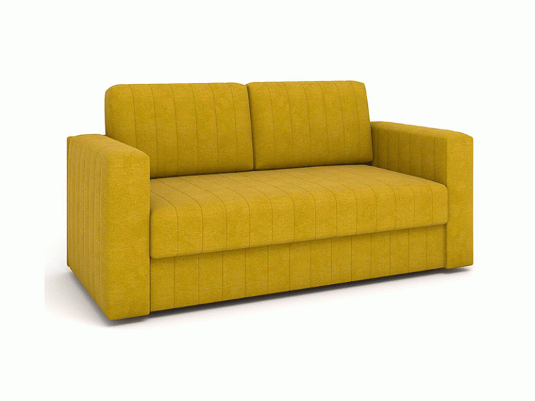 Алье кушетка НПБ (Gamma yellow)  дл176 гл 85 в 91 с/м 80/200