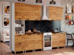 Кухня Крафт шкаф 8 В1 корпус белый, фасад 8В1