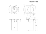 Мойка Ulgran U-102-309