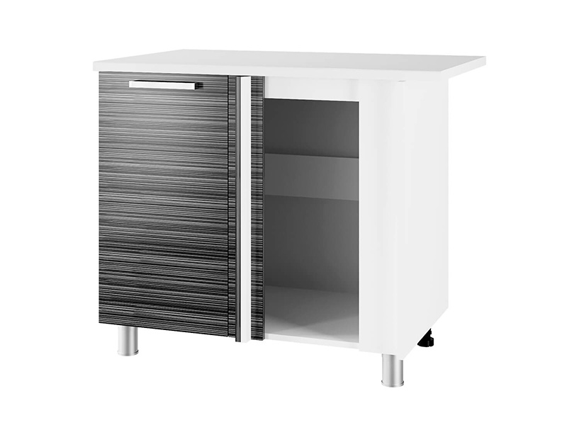 Кухня Титан тумба 10УР2 фасад 10 УР2 титан нуар М 29 , стол 1,0 Кухня Титан тумба 10УР2 фасад 10 УР2 титан нуар М 29 , стол 1,0