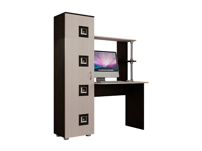 Стол компьютерный Юниор-2 венге/анкор Стол компьютерный Юниор-2 венге/анкор