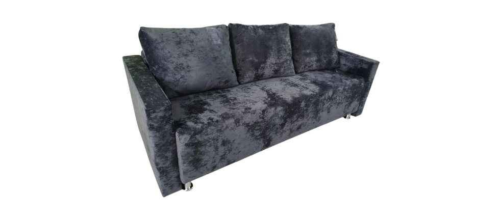 Диван Еврокнижка 23 Овн темно серый Диван Еврокнижка 23 Овн темно серый