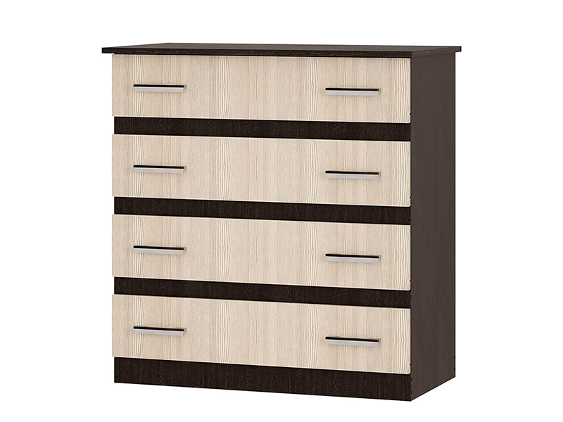 Комод "Стандарт №6" венге/лоредо Комод "Стандарт №6" венге/лоредо